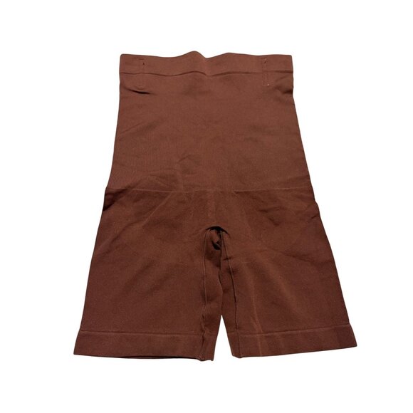 Shapermint Essentials Brown High Waist Shaper Shorts XS Small Compression - Picture 2 of 6